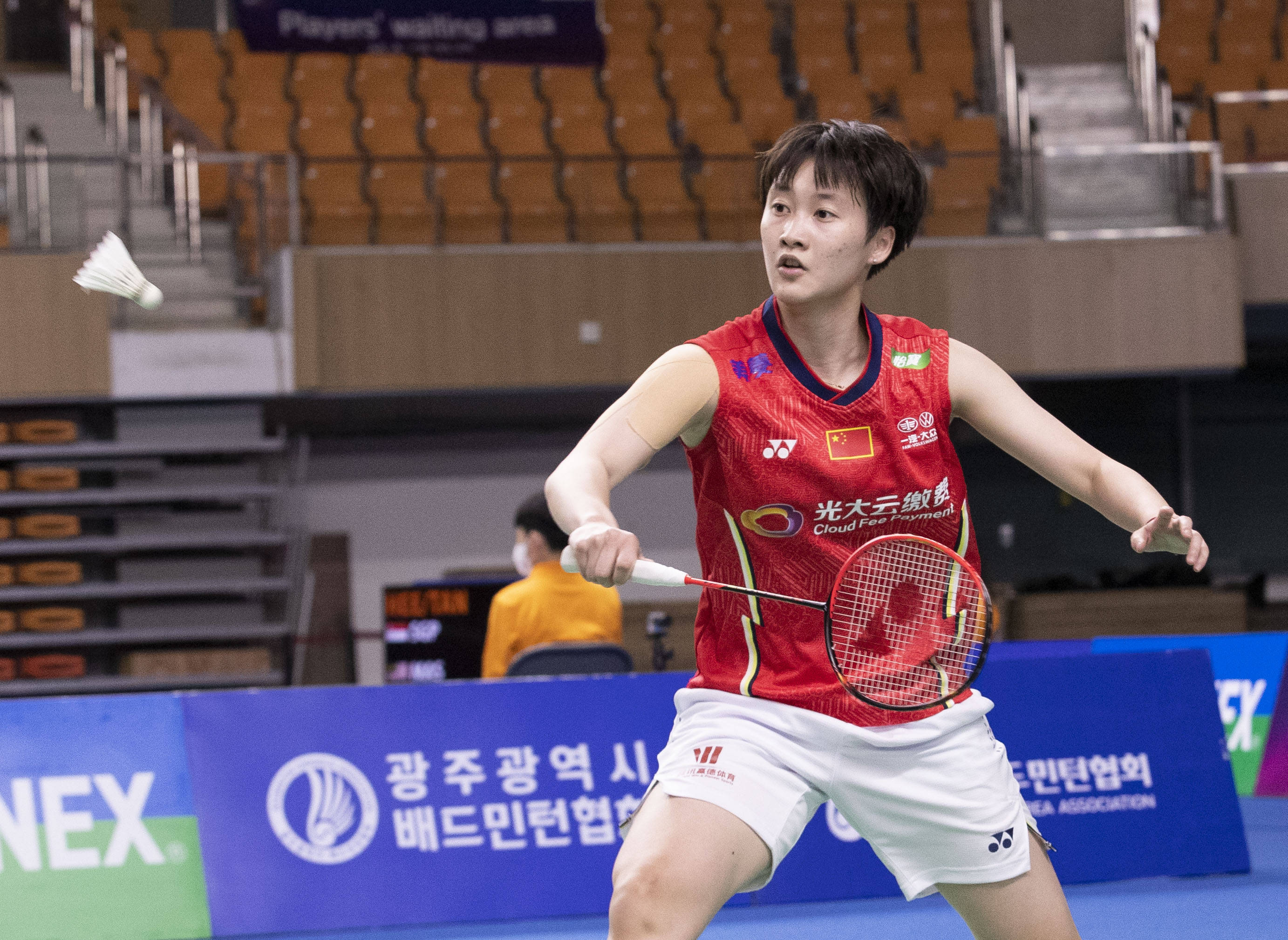 超水平发挥仍难逃一败!中国赛-陈雨菲2-0韩国三单晋级